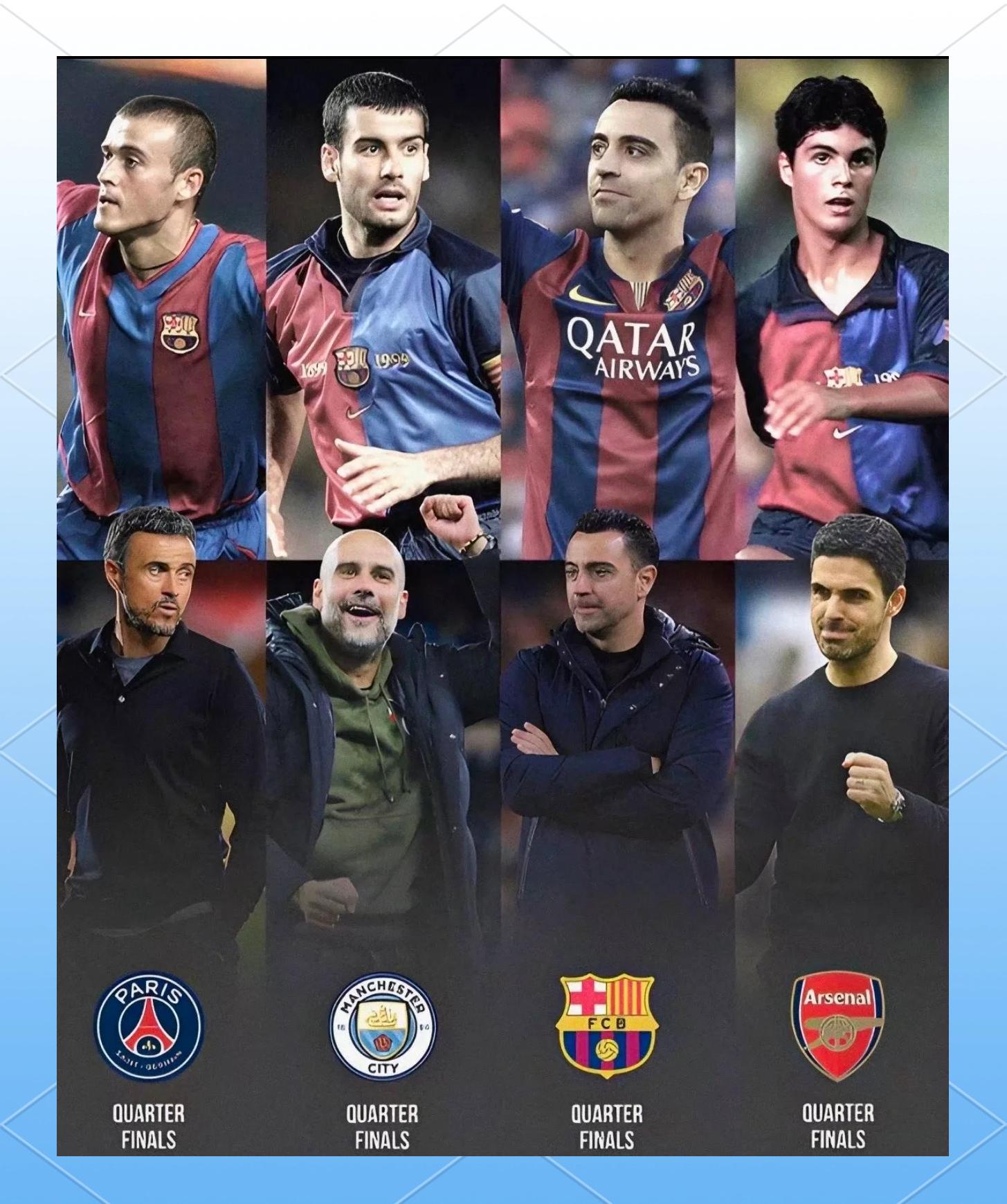 巴塞罗那淘汰对手，染指欧冠四强之位