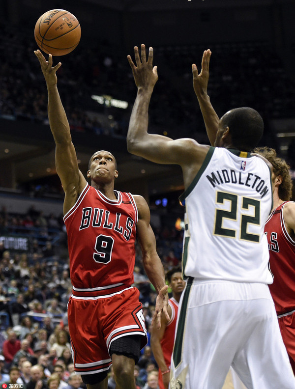 雄鹿连胜公牛，东部晋级占先机